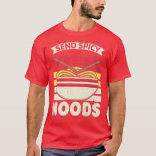 T-shirt Envoyer Des Noeuds Spicey Rétro Artwork Pour Un No