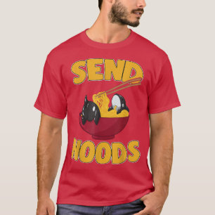 T-shirt Envoyer Noods Kawaii Orca Whale Ramen Noodles Japa