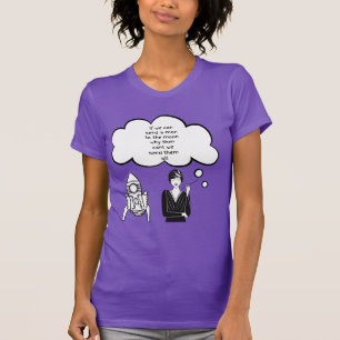 T-shirt envoyer un homme sur la lune