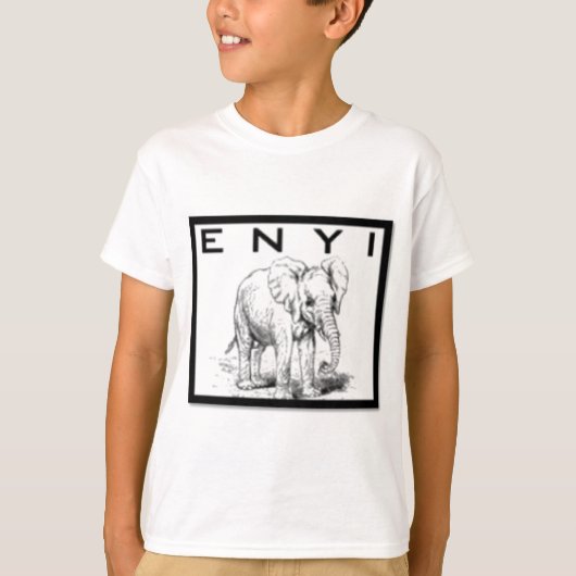 T-SHIRT ENYI (ÉLÉPHANT D'IGBO) (Devant)