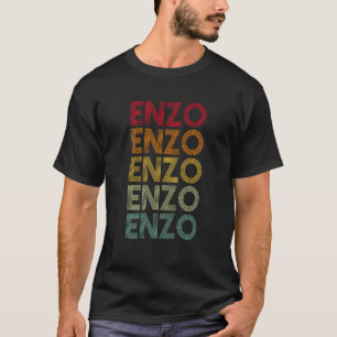 T-shirt Enzo Retro Nom Humour Nom