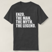 T-shirt EnzoEnzo Nom Enzo nom donné (Design devant)