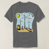 T-shirt éoliennes 3 (Design devant)