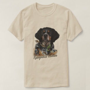 T-shirt Épagneul breton, Passion pour les oiseaux