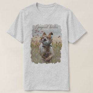 T-shirt Épagneul breton, Passion pour les oiseaux