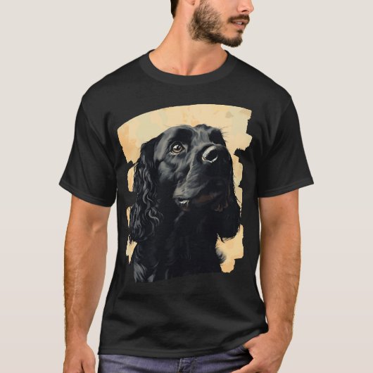 T-shirt Épagneul Cocker (Devant)