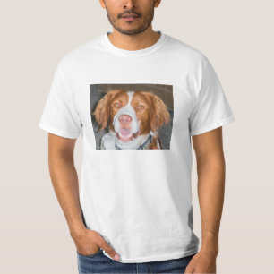 T-shirt ÉPAGNEUL de BRETAGNE, bon garçon, père, charman