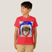 T-shirt Épagneul tibétain (Devant entier)