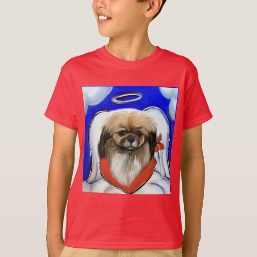 T-shirt Épagneul tibétain (Devant)