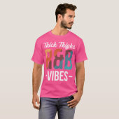 T-shirt Épais Cuirs Et Vibes Rb Hip hop (Devant entier)
