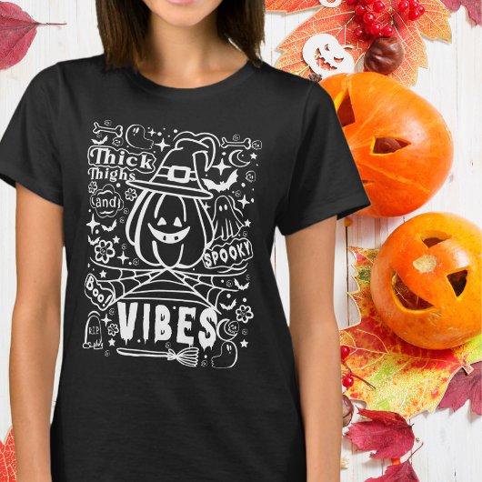 T-shirt Épais cuisses et Éffrayantes vibrations
