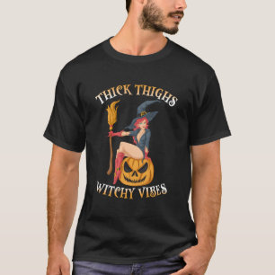 T-shirt Épais cuisses et Vibes de cuisine Costume d'Hallow