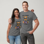 T-shirt Épais cuisses Vibes Éffrayantes Messy Bun Skull Sp (Unisexe)