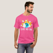 T-shirt Épargner Aucun Bowling (Devant entier)