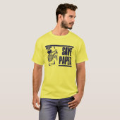 T-shirt Épargnez le papier (Devant entier)