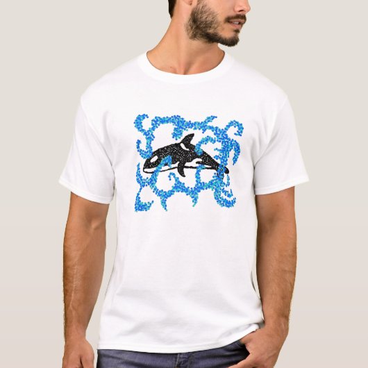 T-shirt Épaulard d'orque (Devant)