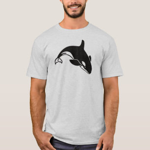 T-shirt Épaulard d'orque de natation