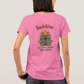 T-shirt Épaule - Bien-être physique et mental radié (Dos)