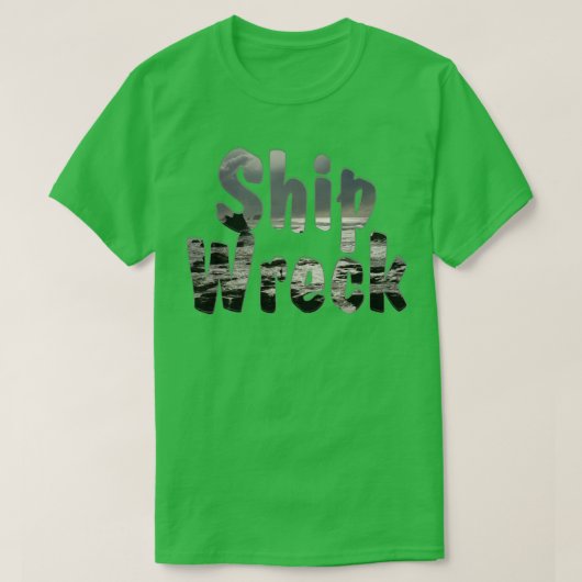 T-shirt Épave (Design devant)