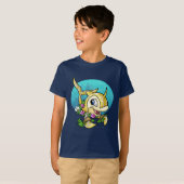 T-shirt Épave d'île (Devant entier)