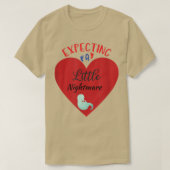 T-shirt Epecting Little Nightmare Dinosaur T Re Maman Preg (Design devant)