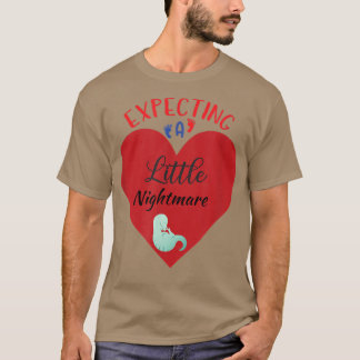 T-shirt Epecting Little Nightmare Dinosaur T Re Maman Preg