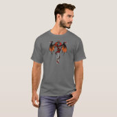 T-shirt Épée de meurtre de dragon (Devant entier)