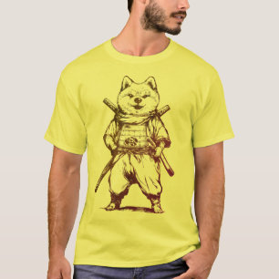 T-shirt Épée de personnage de renard pirate, Casquette crâ