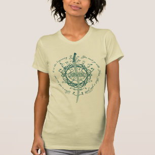 T-shirt Épée elfique ARWEN™ Citation