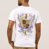 T-shirt Épée et bouclier à ailes (Dos)