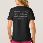 T-shirt Épée et Bouclier Eph. 6:11 (Dos)