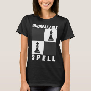 T-shirt Épée impénétrable Évêque Drôle Joueur d'échecs