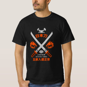 T-shirt Épée japonaise Katana