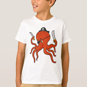 T-shirt Épée Pirate Octopus