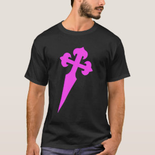 T-shirt Épée rose chaude