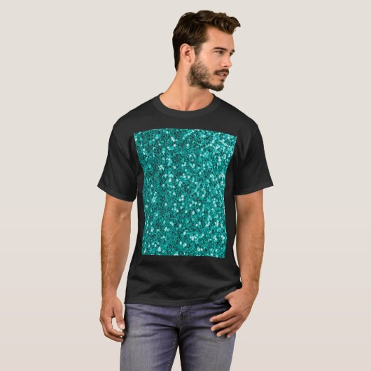 T-shirt Épercées turquoise : Bright Close Up Foundation (Devant entier)