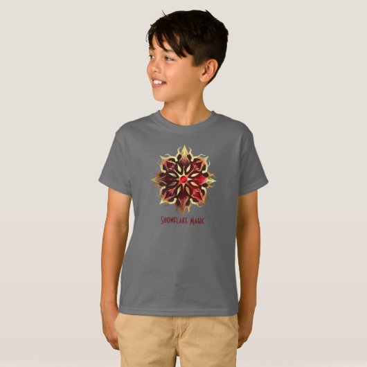 T-shirt Éperche arctique (Devant entier)