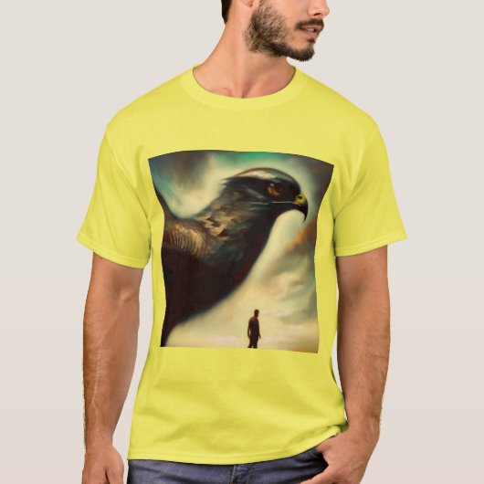 T-shirt Épervier animal Spirit 1 (Devant)