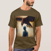 T-shirt Épervier animal Spirit 2 (Devant)
