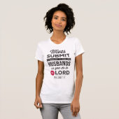 T-shirt Éphésiens 5:22 (Devant entier)