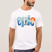 T-shirt Epic Adventure Tee - Pour les explorateurs au coeu (Devant)