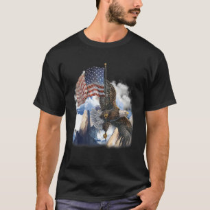 T-shirt Epic American Eagle Swea 4 Juillet Drapeau Usa Mou