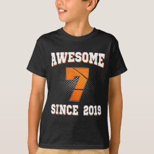 T-shirt Epic Basketball 7e 2019 7 Années Anciennes Depuis
