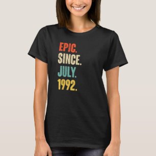 T-shirt Epic depuis juillet 1992 30 ans 30e anniversaire
