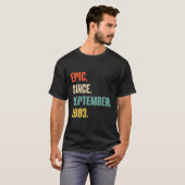 T-shirt Epic Depuis Septembre 2003 Anniversaire - Don Pour (Devant entier)