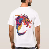 T-shirt Epic Dragon Design - Disponible sur T-Shirts! (Dos)