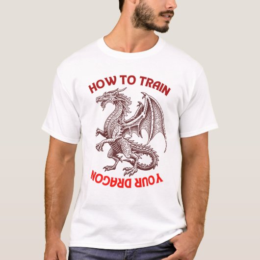 T-shirt Epic Dragon Rider Fantasy Adventure Tee (Devant)