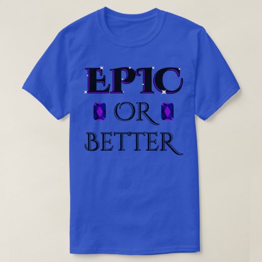 T-shirt Epic ou meilleur jeu vidéo Crypto Thème Unique Des (Design devant)