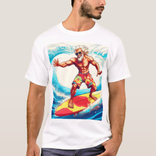 T-shirt Epic Senior Surfer Riding Vagues avec style
