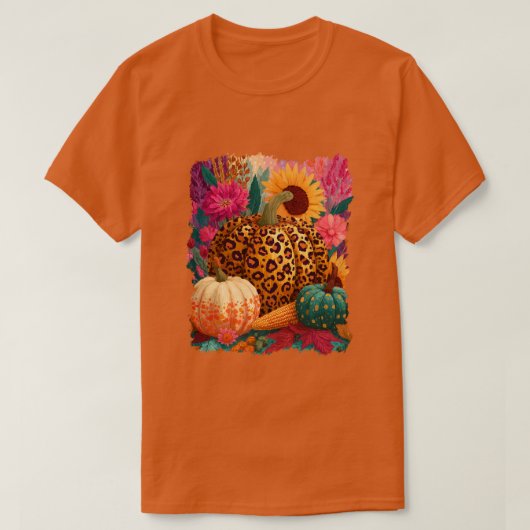 T-shirt Épice citrouille (Design devant)